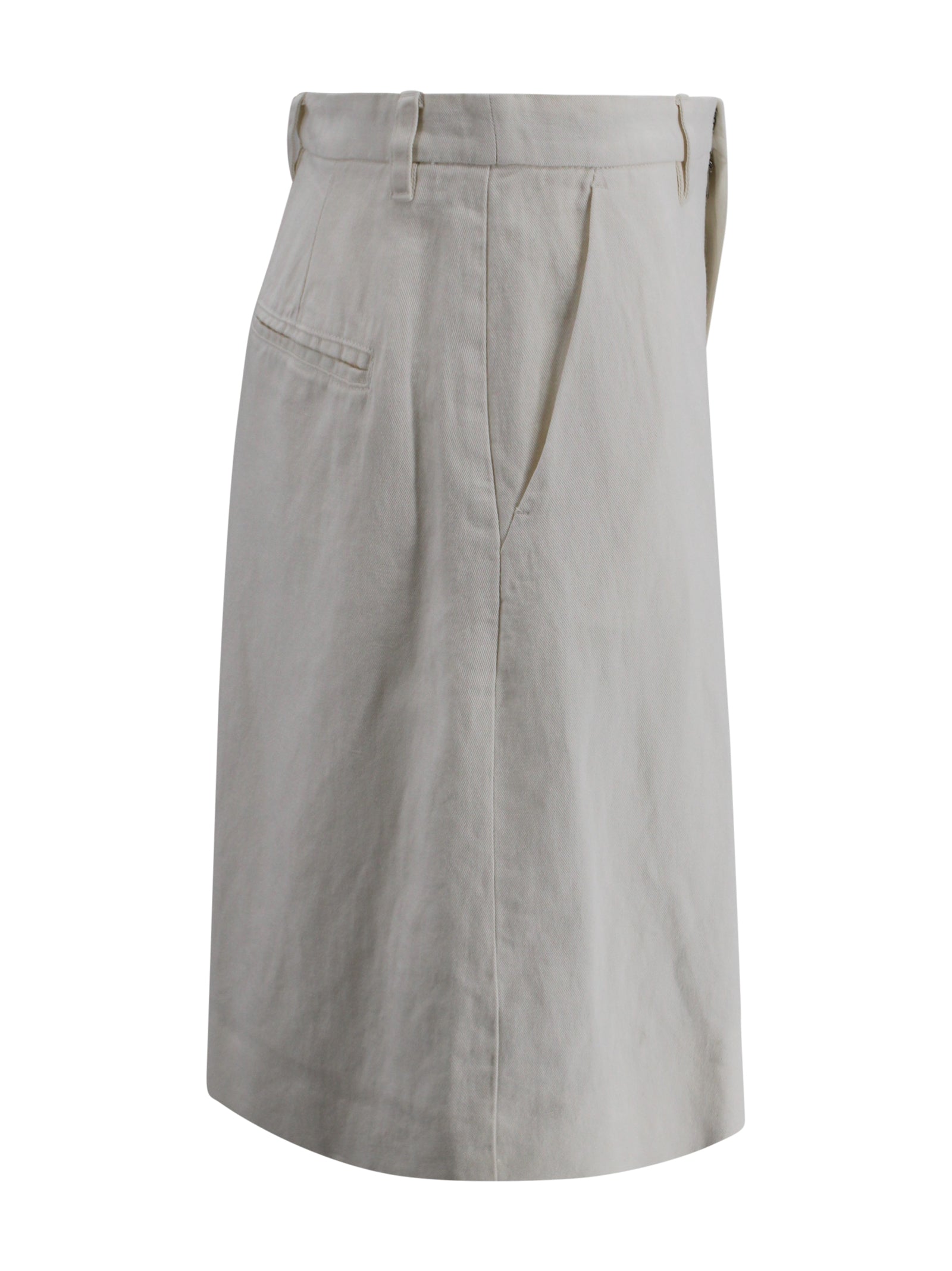 S Max Mara Shorts Bianco