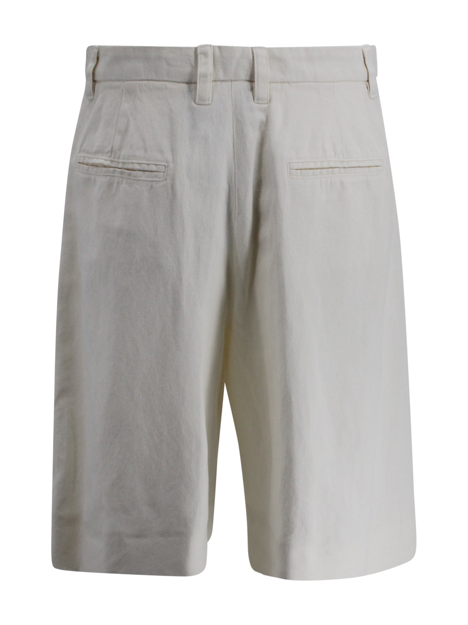 S Max Mara Shorts Bianco