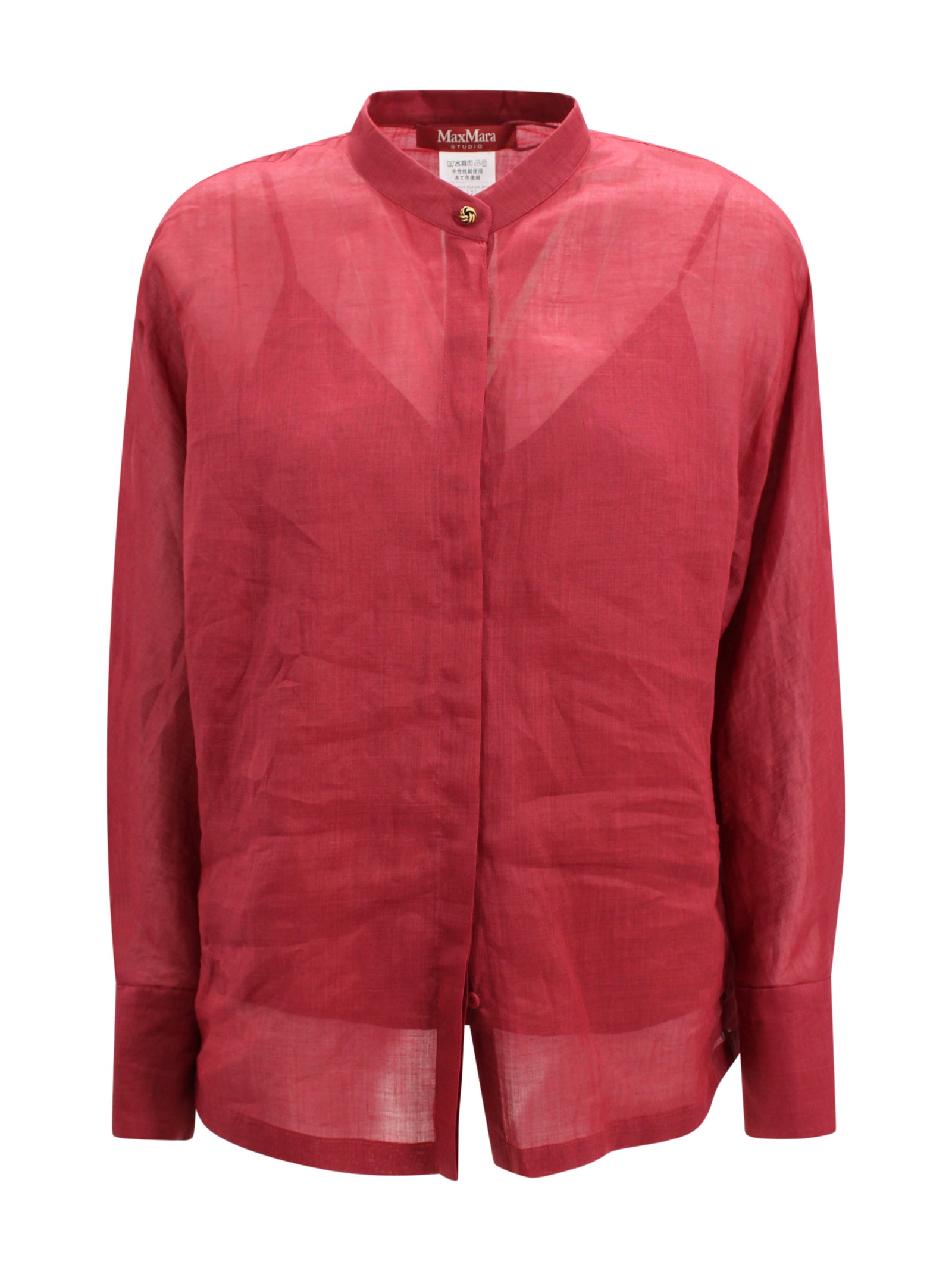 Max Mara Studio Shirts Mattone