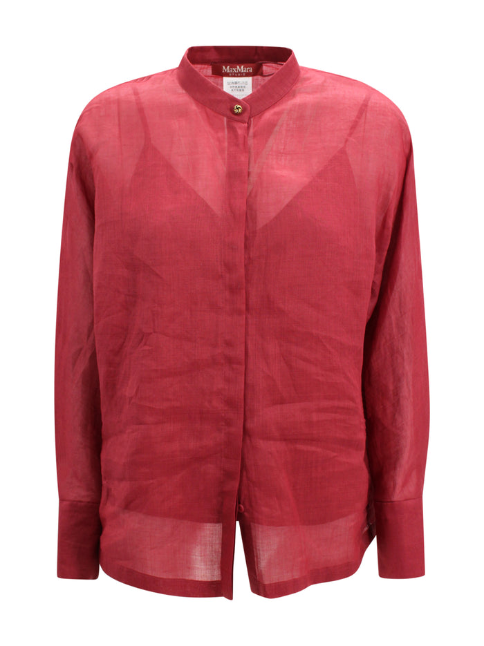 Max Mara Studio Shirts Mattone