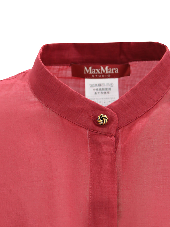 Max Mara Studio Shirts Mattone