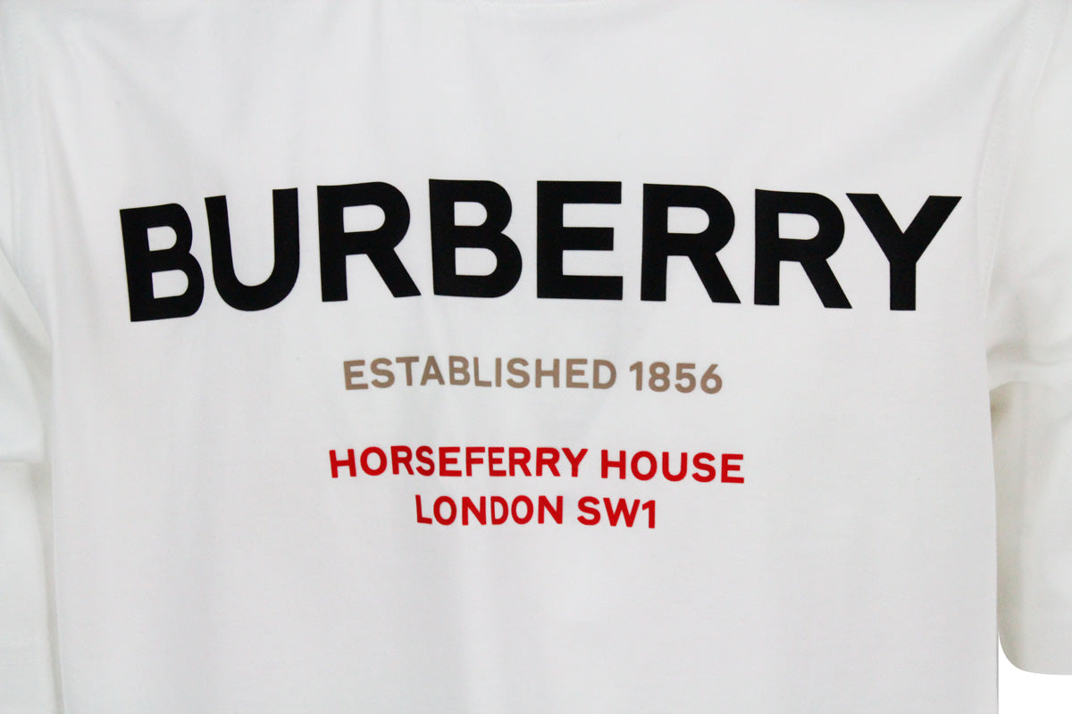 Burberry T-Shirts And Polos White 100co