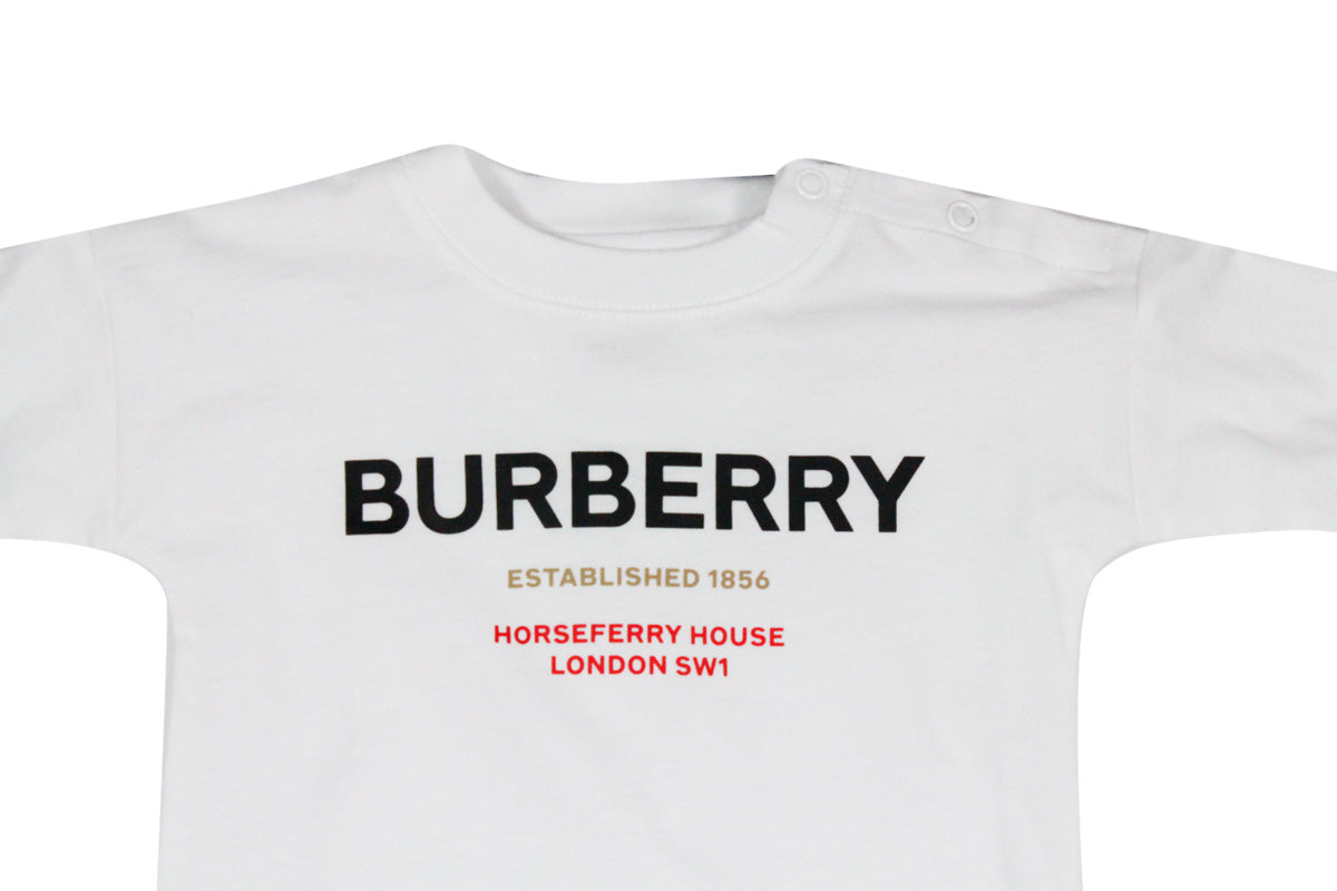 Burberry Dresses White 100co