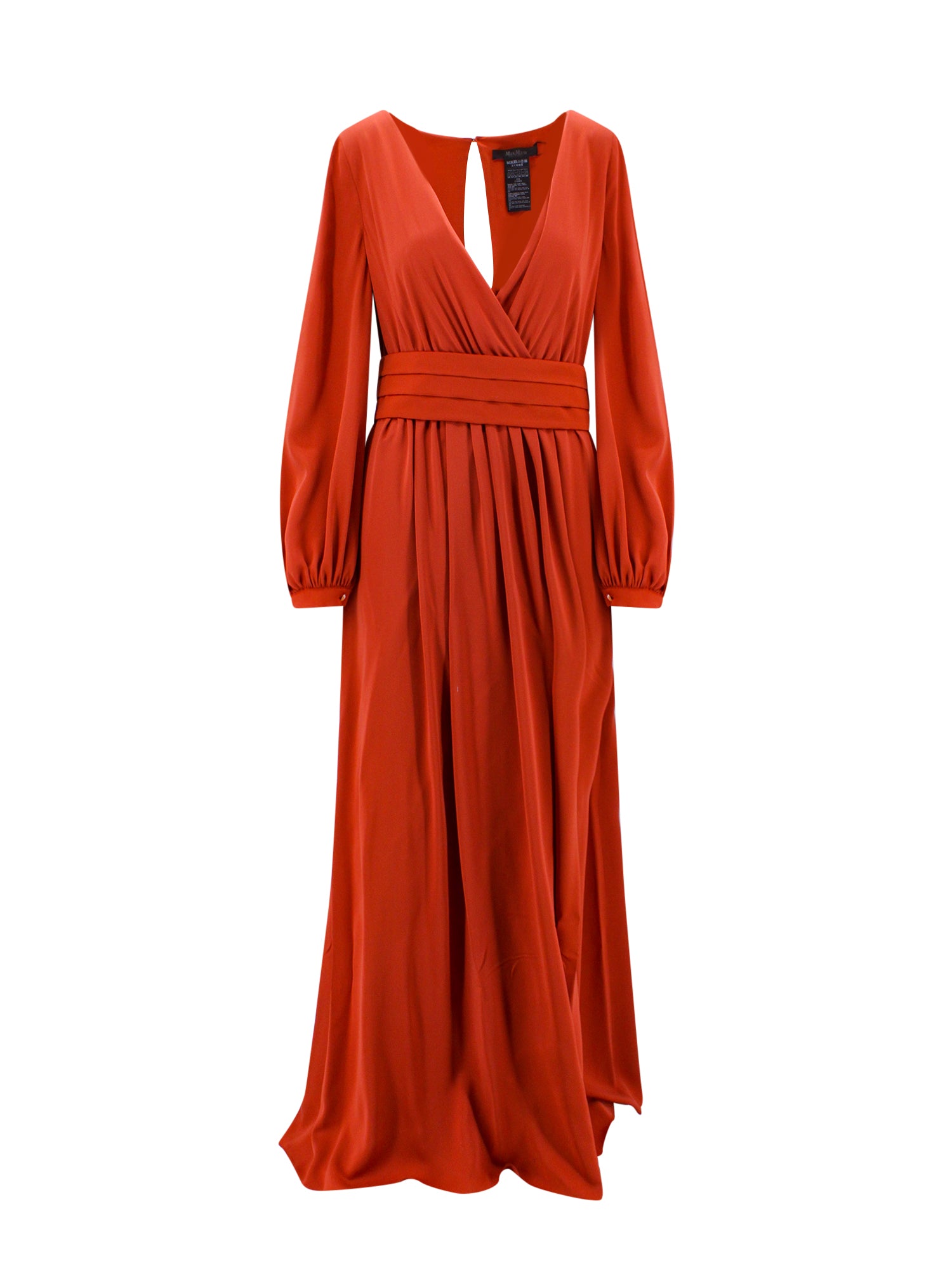 Max Mara Dresses Orange Seta