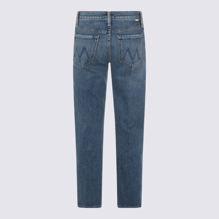 Mother Jeans Blue _co Pl Ea
