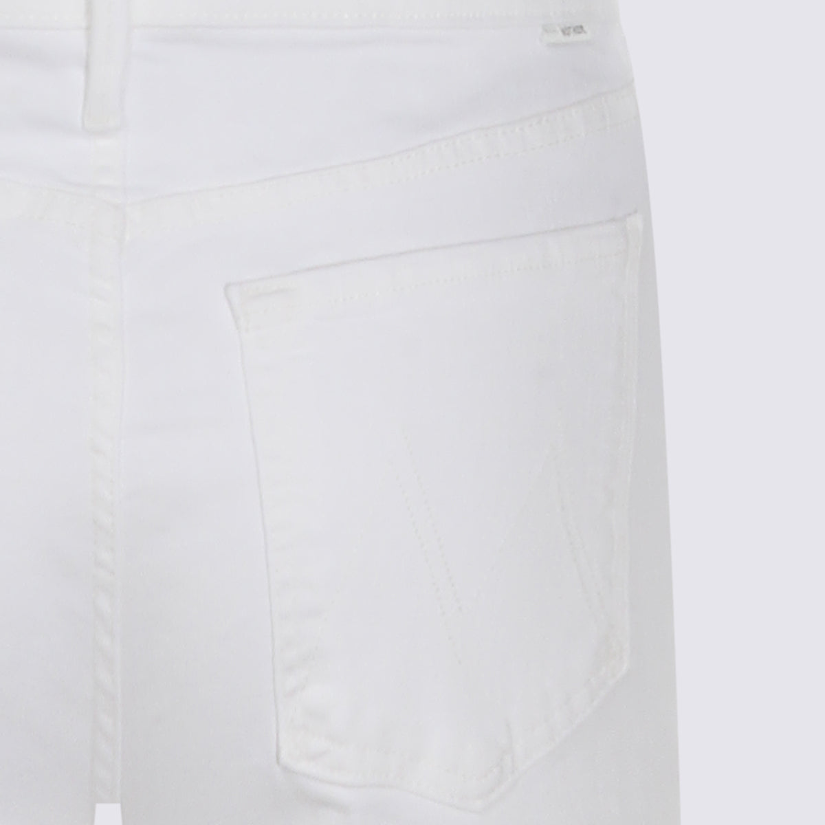 Mother Jeans White _co Pl Ea