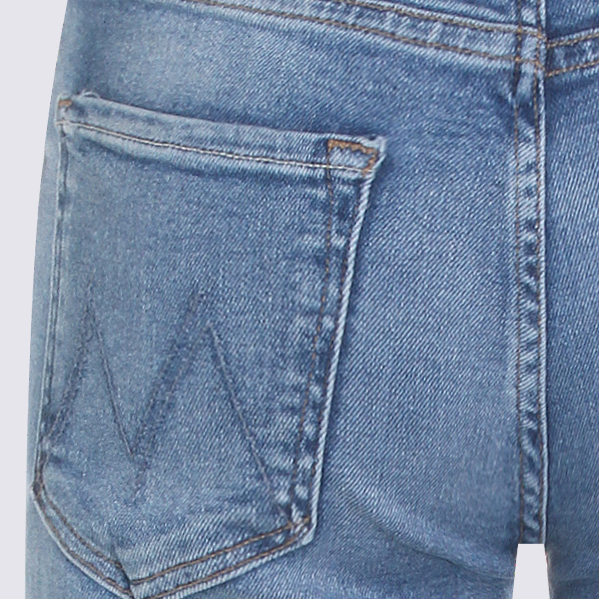 Mother Jeans Blue _co Md Pl Ea