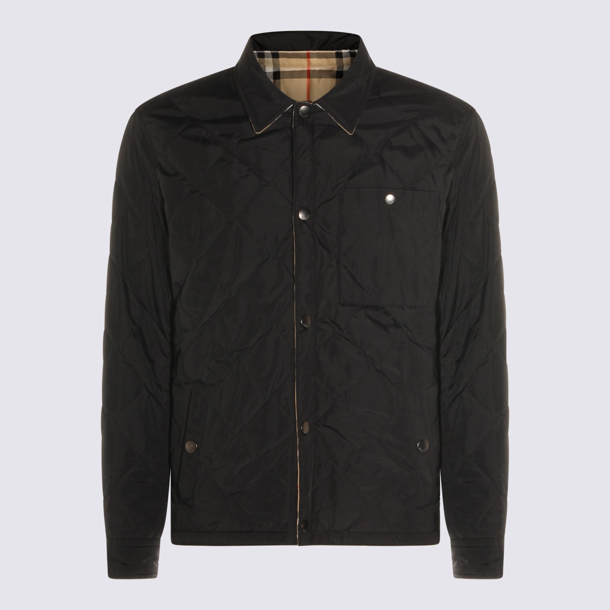 Burberry Coats Black _pa