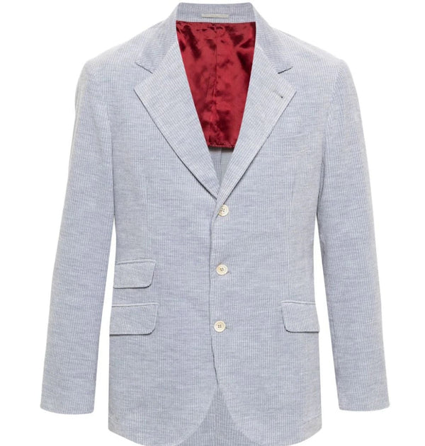 Brunello Cucinelli Corduroy blazer in grey