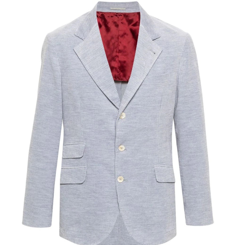 Brunello Cucinelli Corduroy blazer in grey