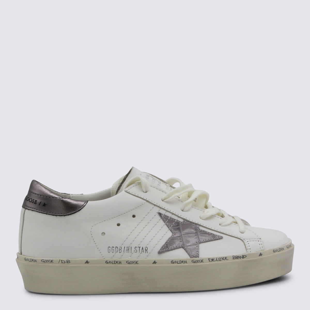 Golden Goose Sneakers White/grey Lilac _cover Le - Sole Tp