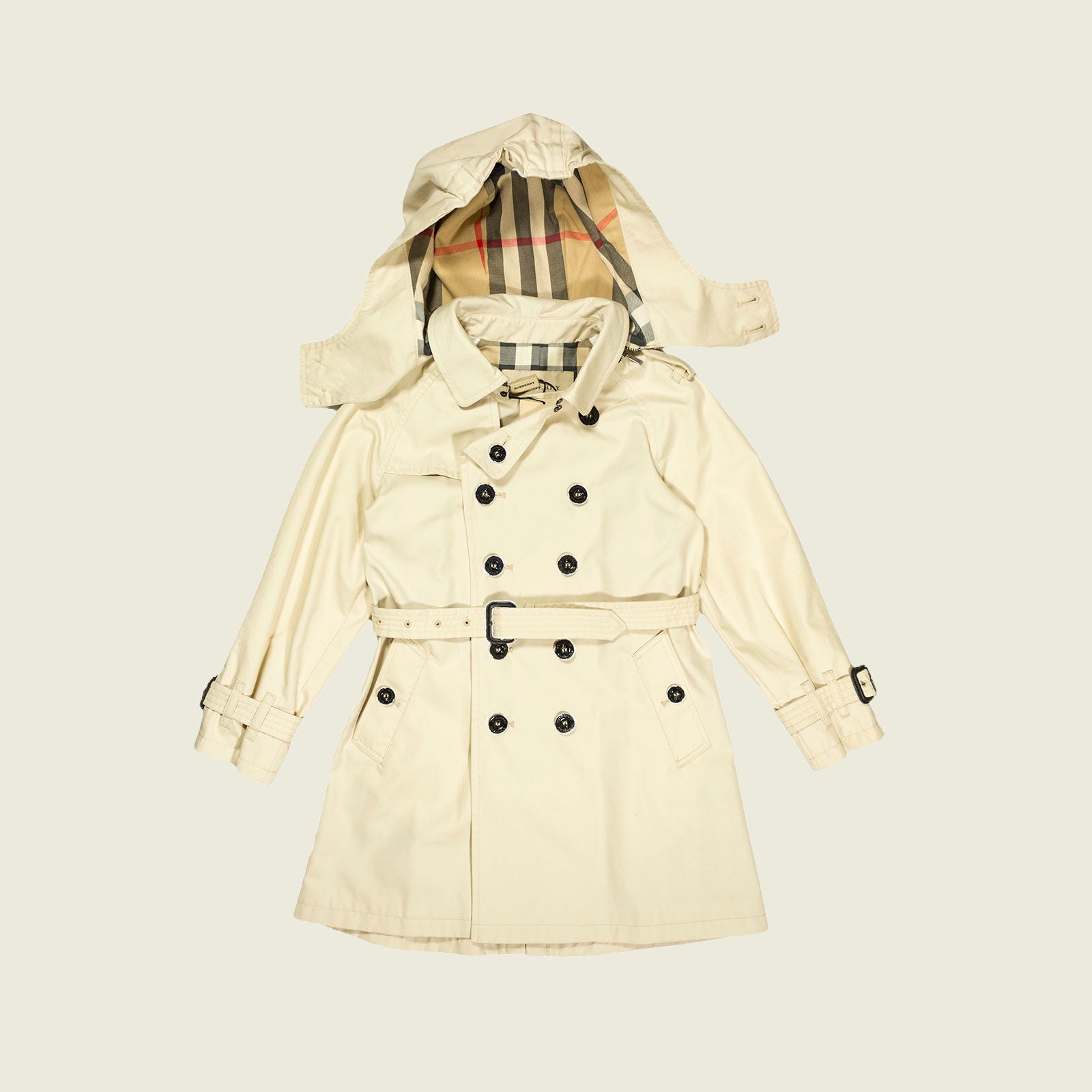 Burberry Coats Beige 100co