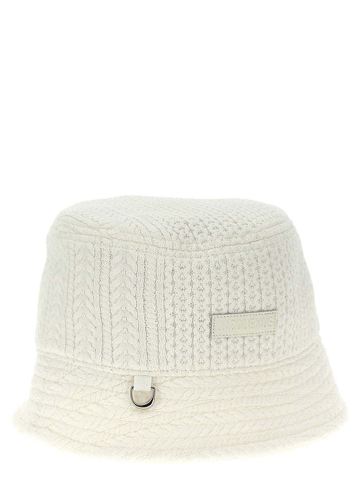 Le Bob Belo bucket hat White Viscose