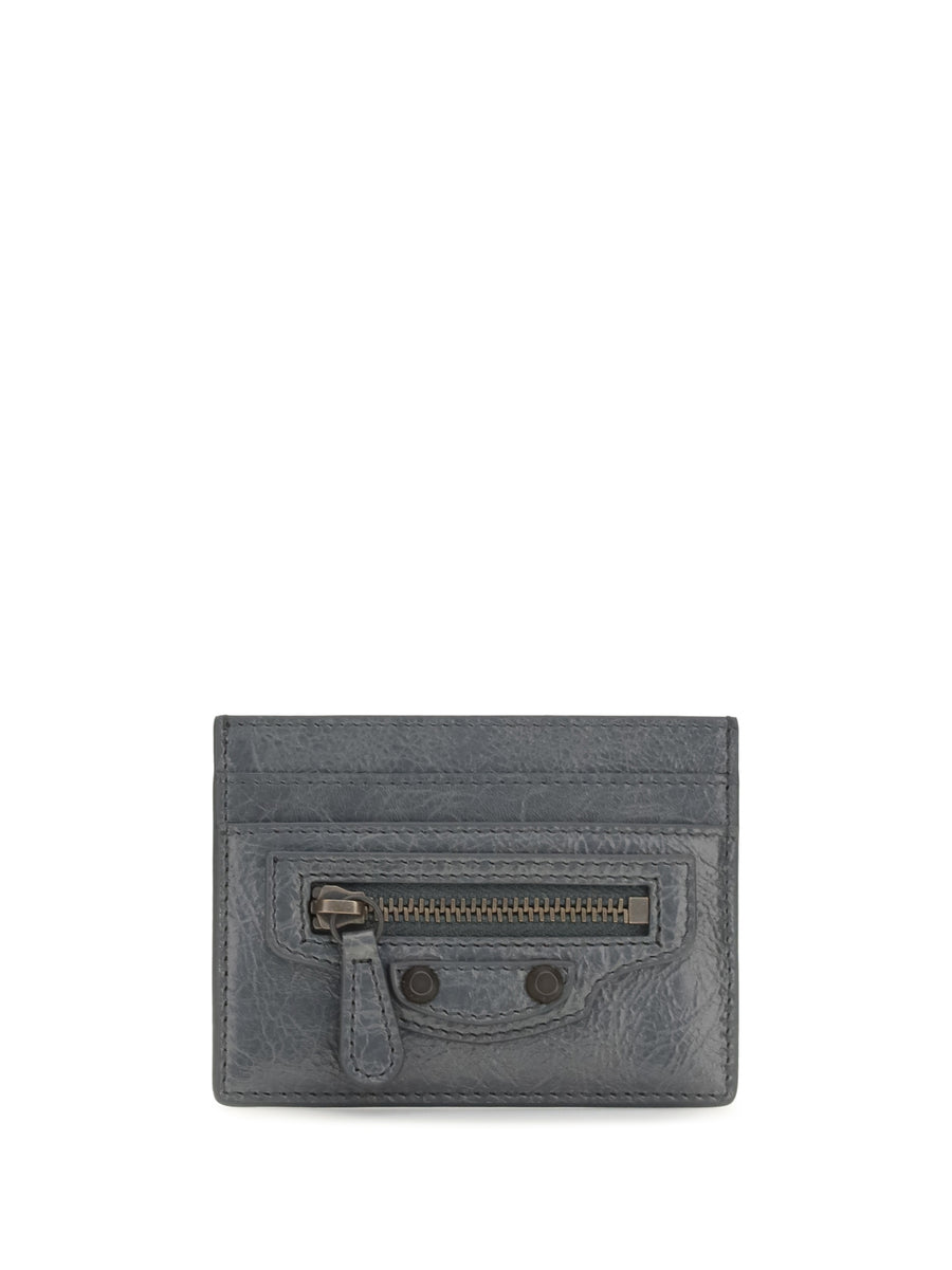 Card Holder Le City Volcanic Rock Lamb Leather (ovis Aries) Wallets & Purses