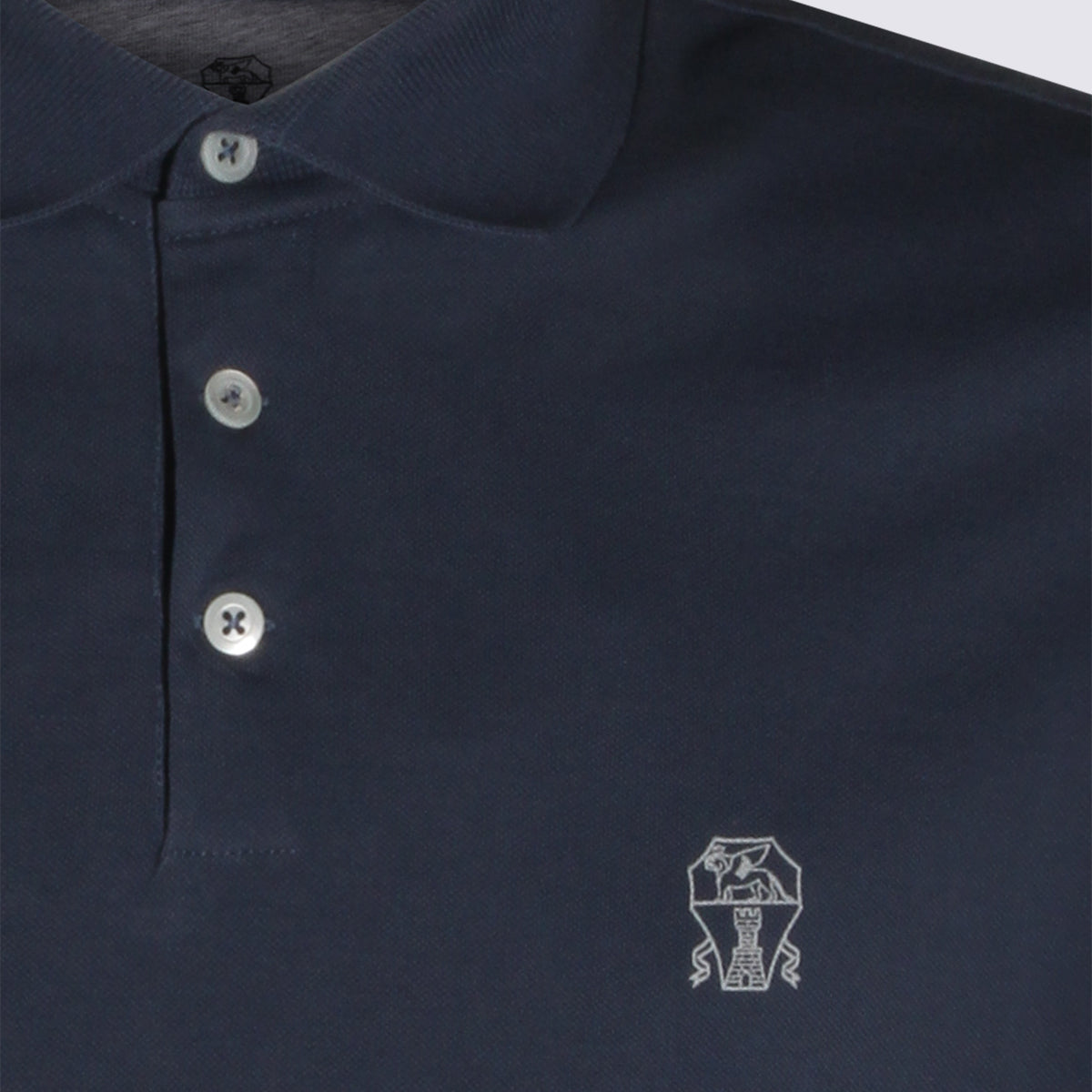 Brunello Cucinelli T-shirts and Polos Marine _co