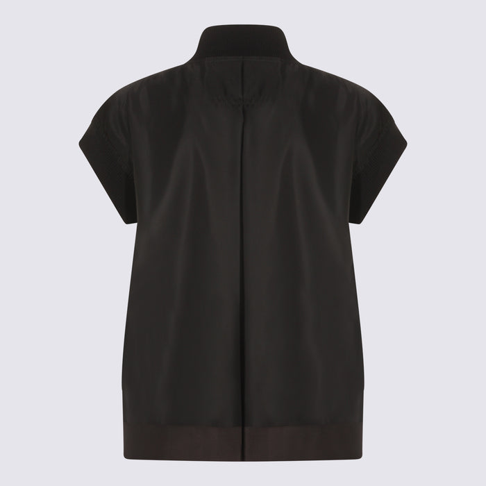 Sacai Jackets Black _nylon