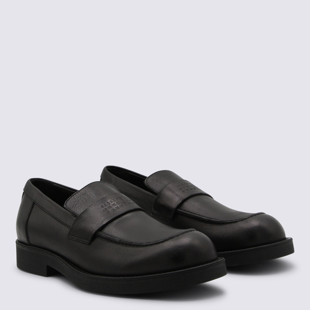 Mm6 Maison Margiela Flat Shoes Black _cover Le Sole El