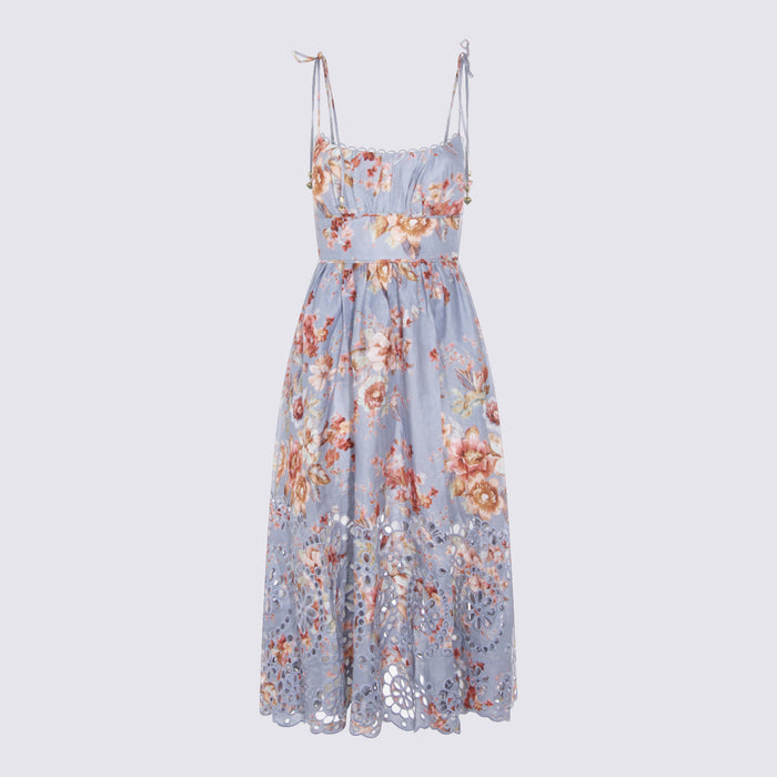 Zimmermann Dresses Chambray Floral _li