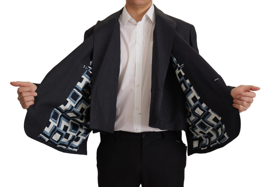 Dolce & Gabbana 100% Linen blazer in navy