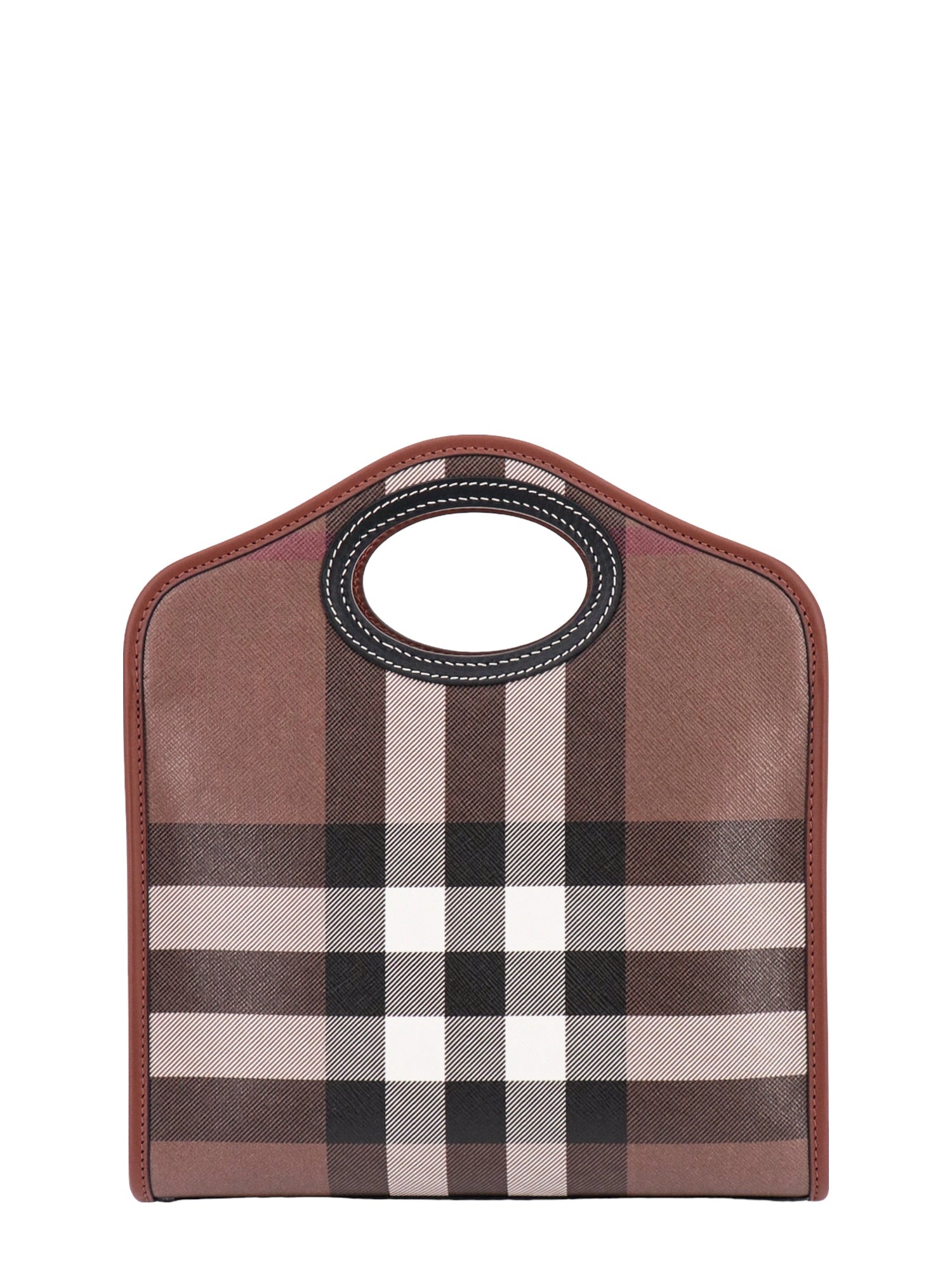 Burberry Bags Brown Cotone Poliestere