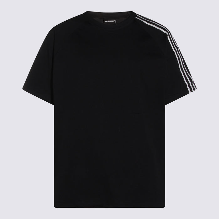 Y-3 T-shirts and Polos Black _co