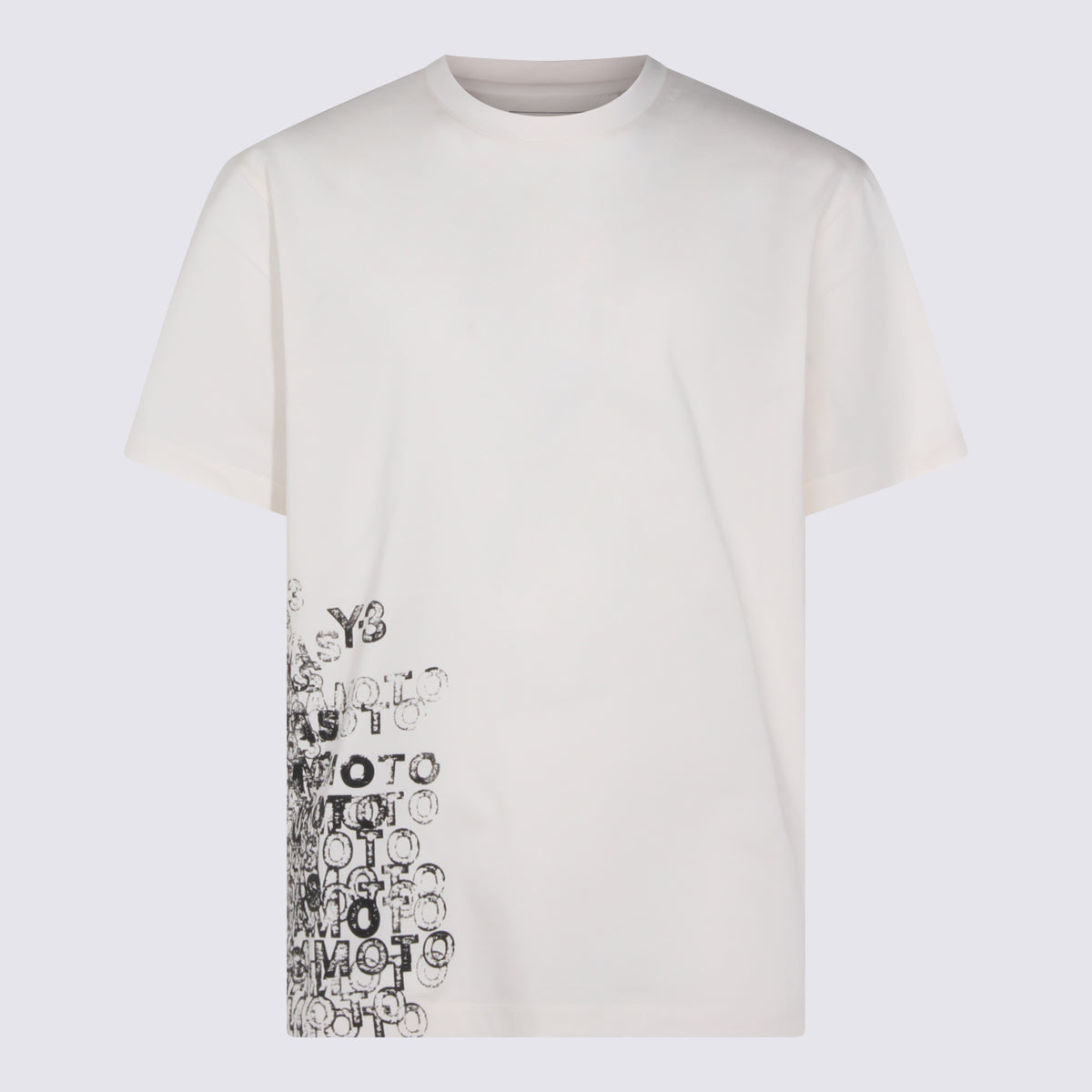 Y-3 T-shirts and Polos Chalk White _co