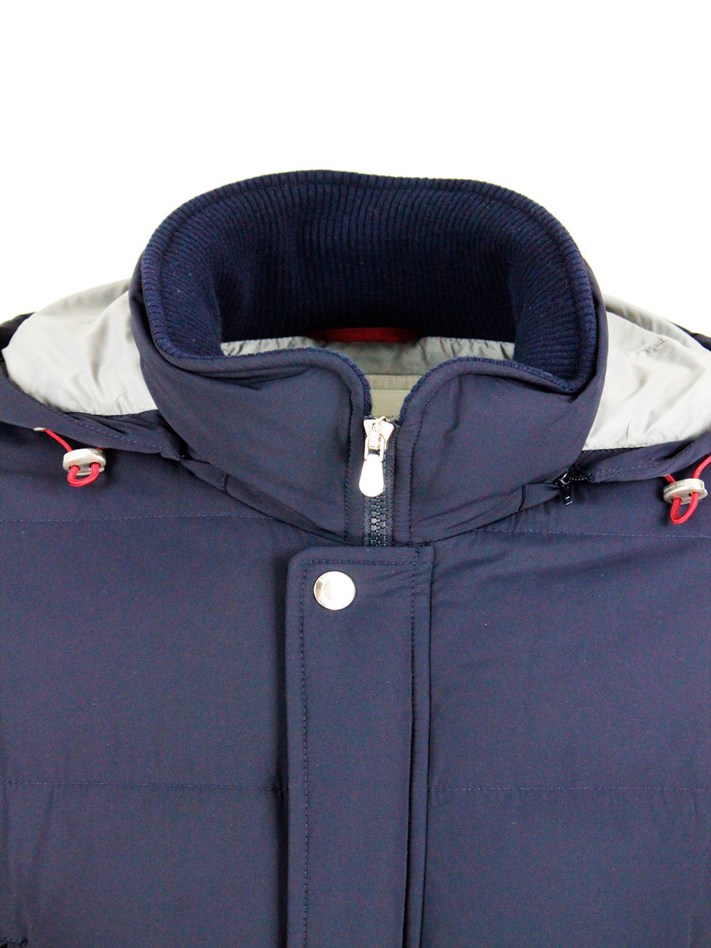 Brunello Cucinelli Coats Blue 83pa 17ea