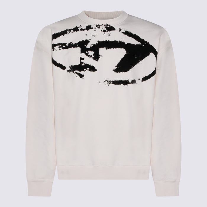 Diesel Sweaters White _co