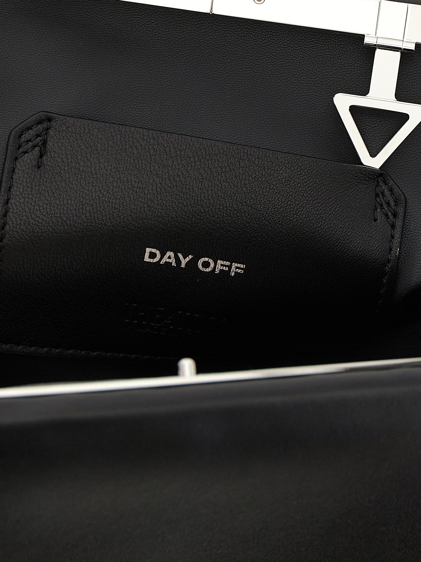 Day Off shoulder bag Black Leather