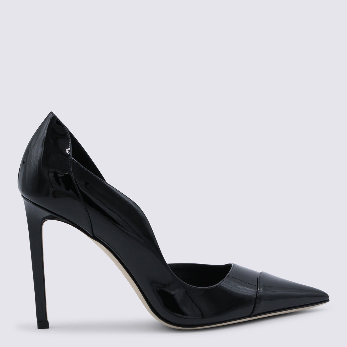 Jimmy Choo With Heel Black _cover Le Sole El