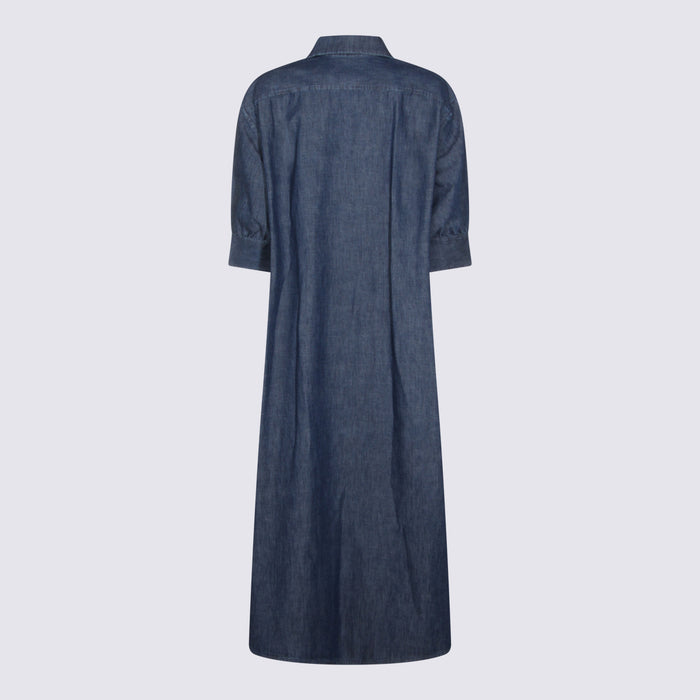Jil Sander Dresses Blue _co