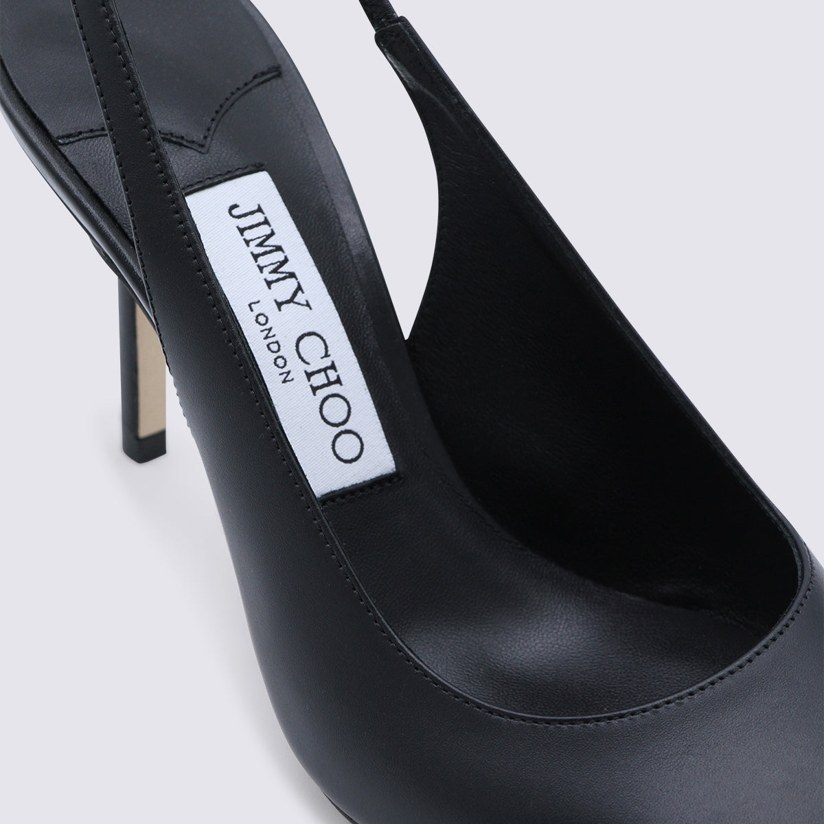 Jimmy Choo With Heel Black _coverle ;solele