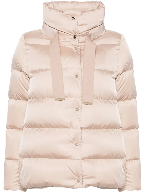 Herno Outer: Polyester 100%; Lining: Polyamide 100%; Fill: Goose Down 80% down jacket in beige