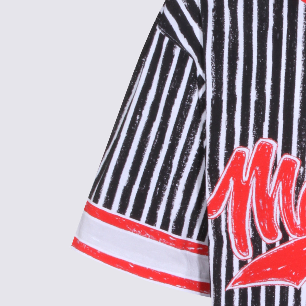 Moschino T-shirts and Polos Red _co