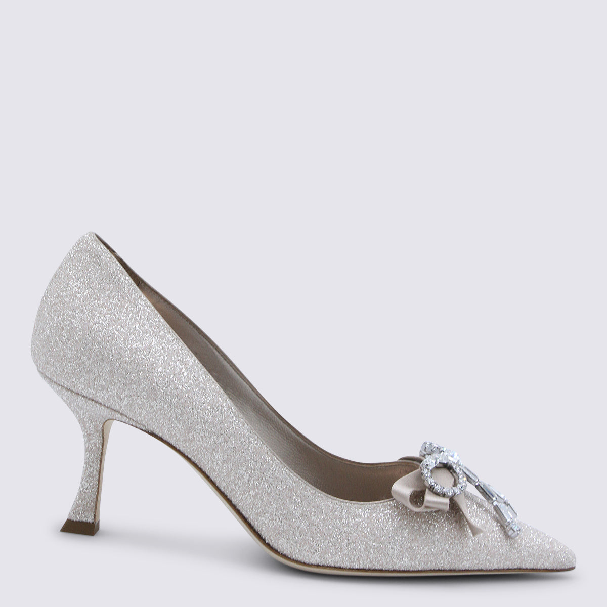 Jimmy Choo With Heel Light Soft Gold/crystal _cover Le Sole