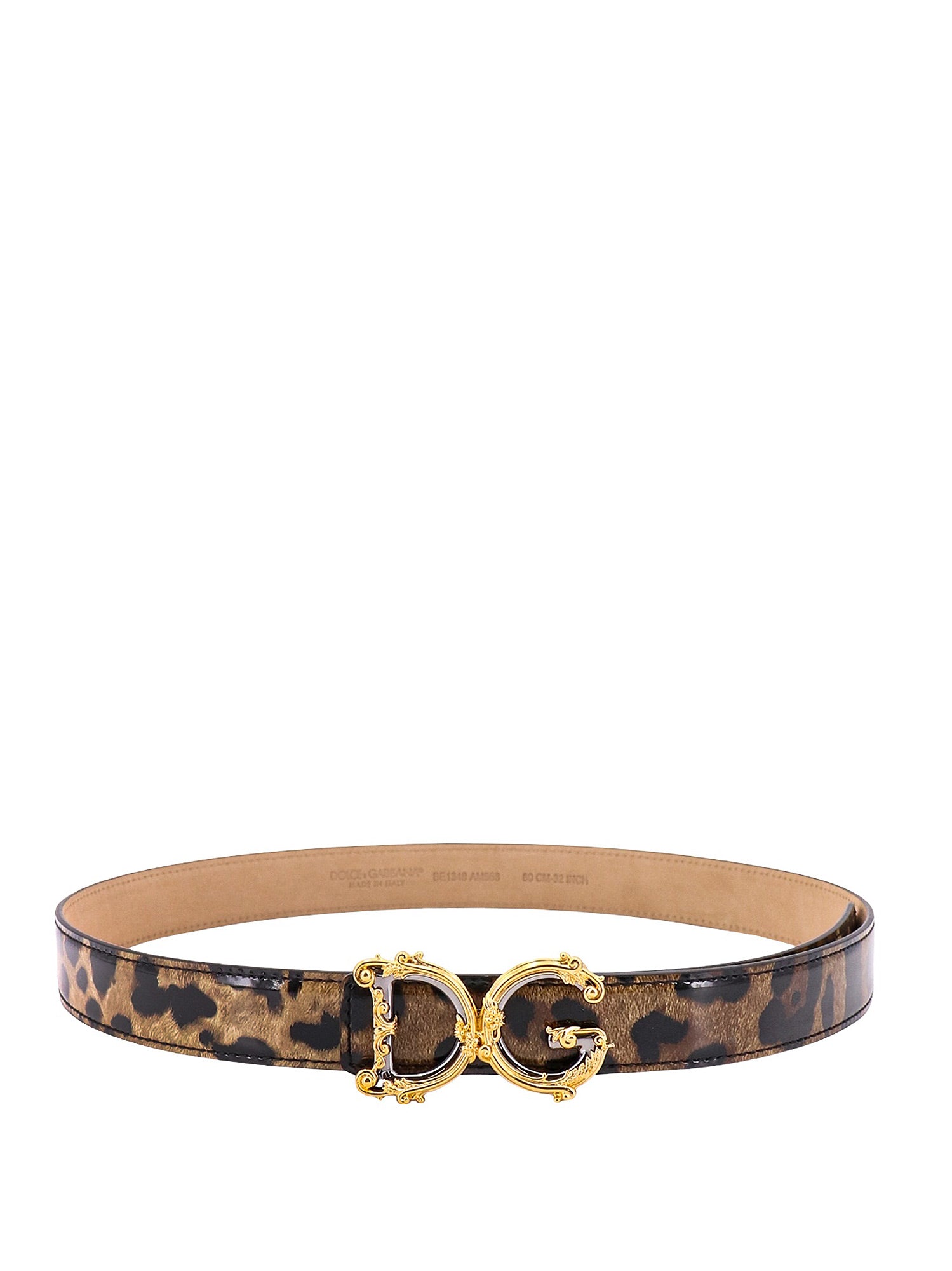 Dolce & Gabbana Belts Brown Pelle