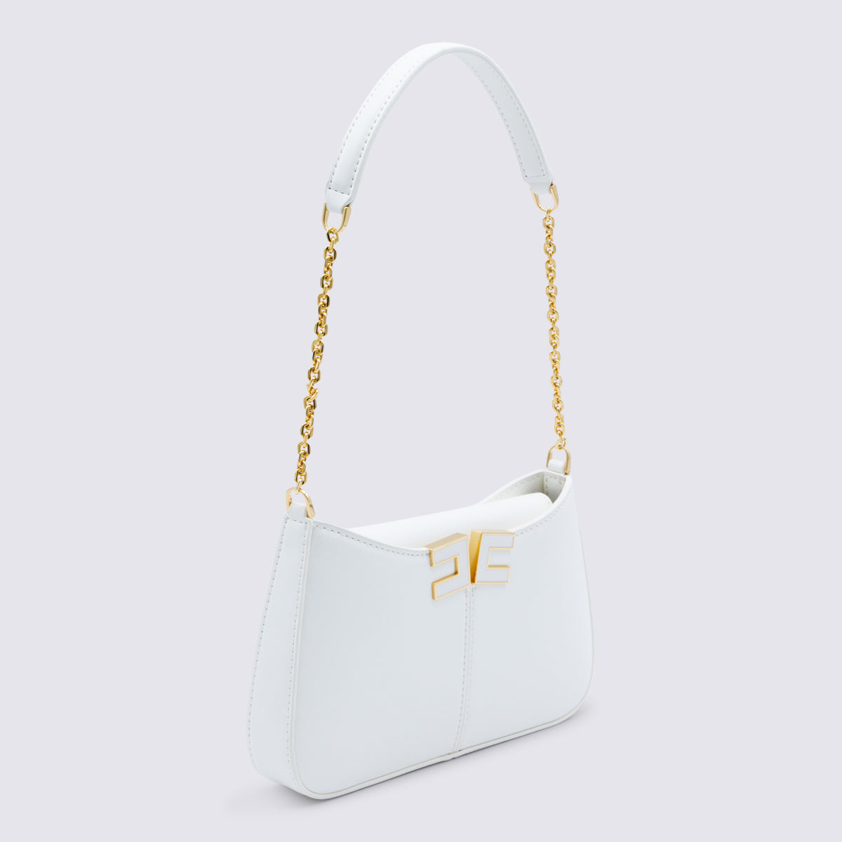Elisabetta Franchi Bags Ivory Puplco