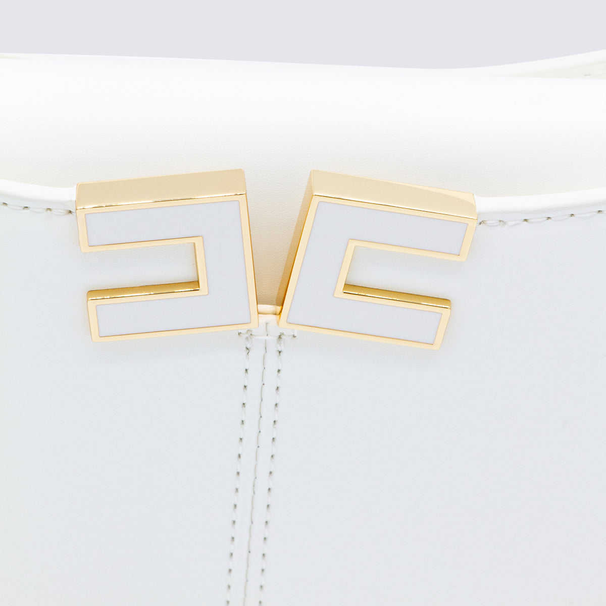 Elisabetta Franchi Bags Ivory Puplco