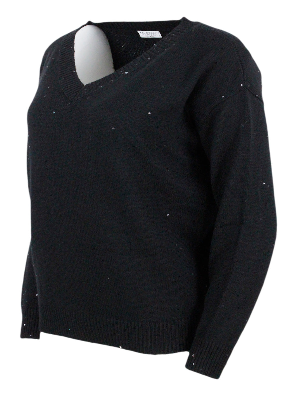 Brunello Cucinelli Sweaters Black 80ws 10se
