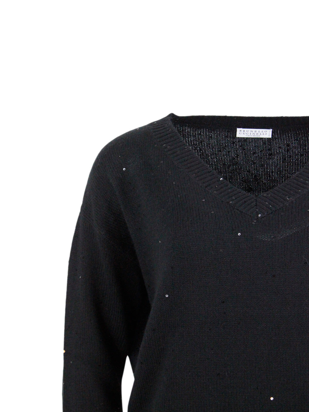 Brunello Cucinelli Sweaters Black 80ws 10se
