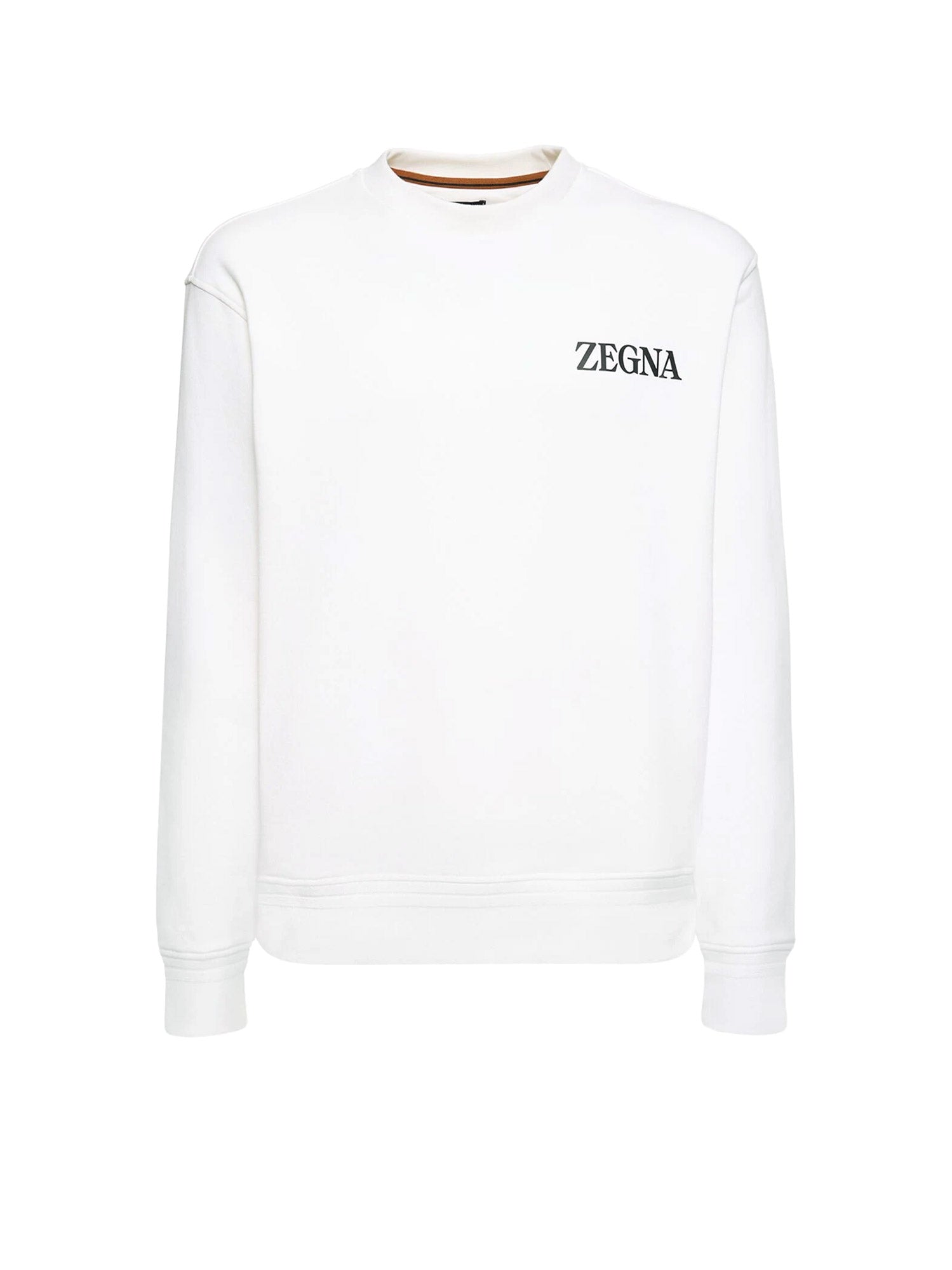 Zegna Sweaters White Cotone