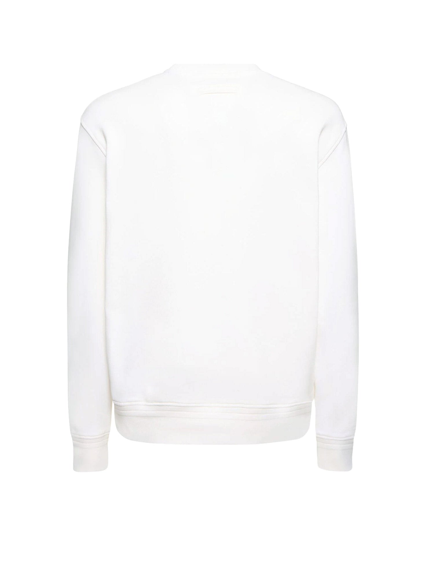 Zegna Sweaters White Cotone