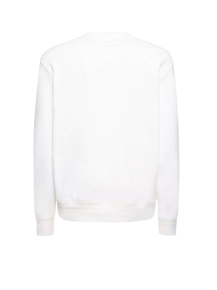 Zegna Sweaters White Cotone