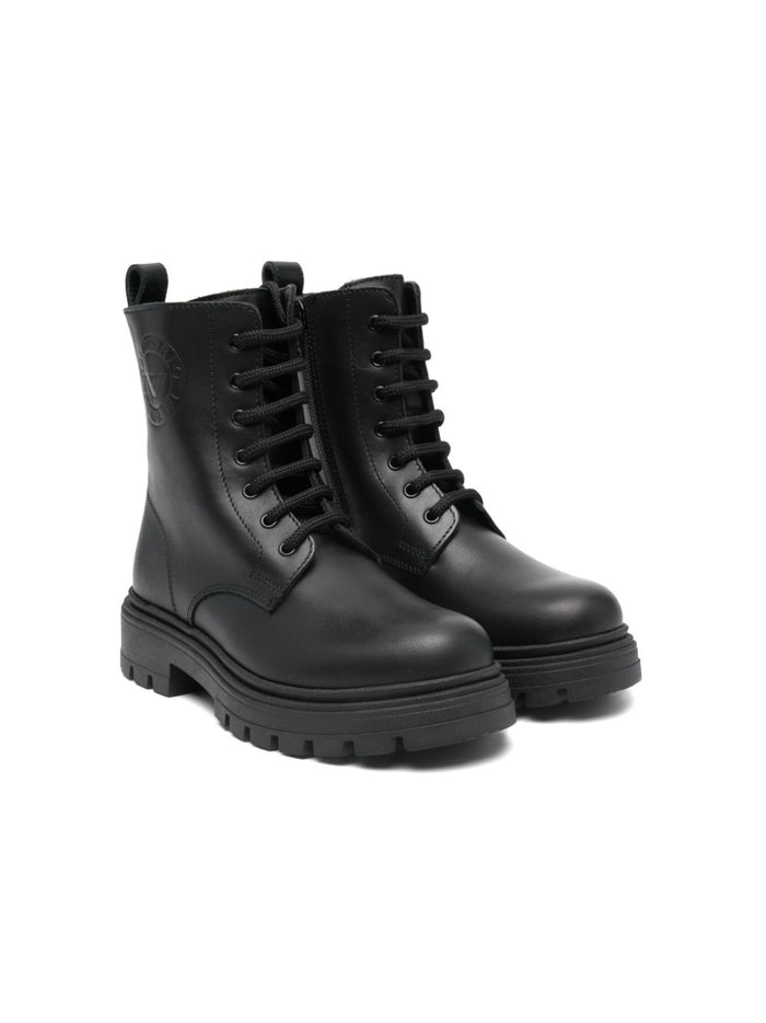 Emporio Armani Boots Black Pelle