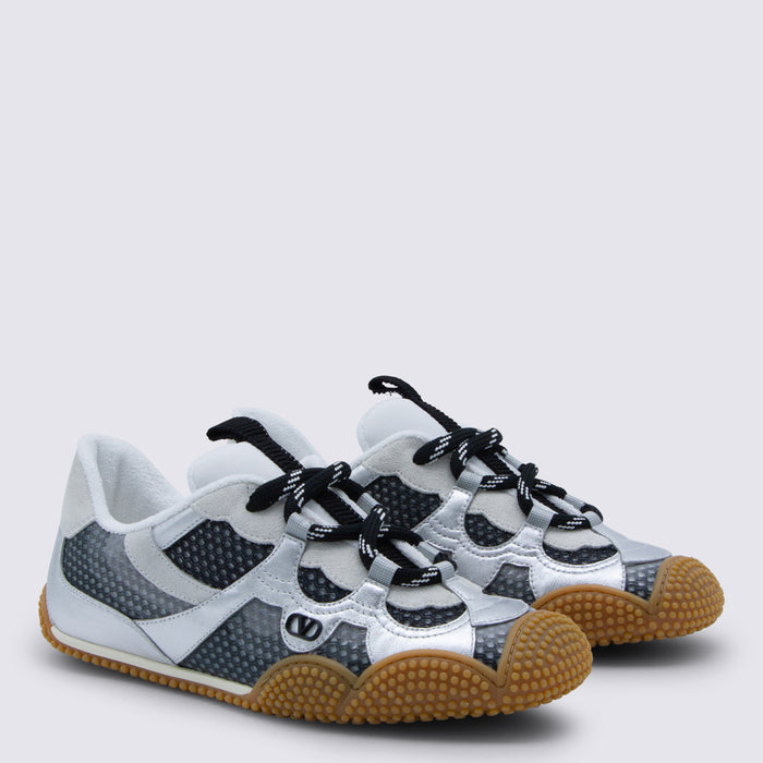 Valentino Garavani Sneakers Silver _cover Le Sole El