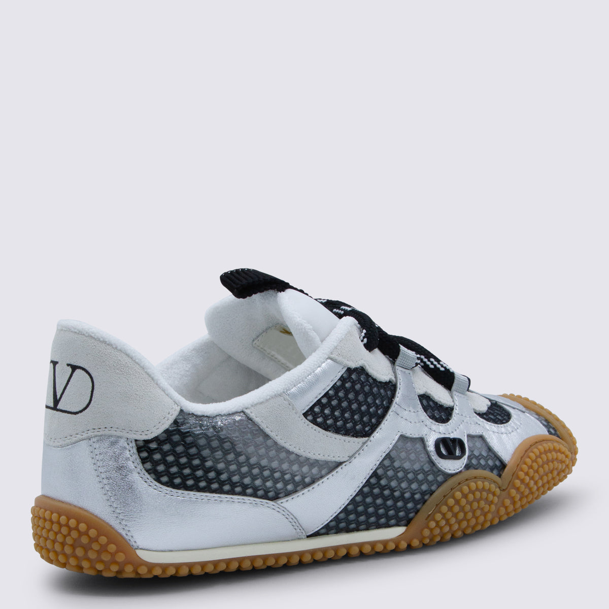 Valentino Garavani Sneakers Silver _cover Le Sole El