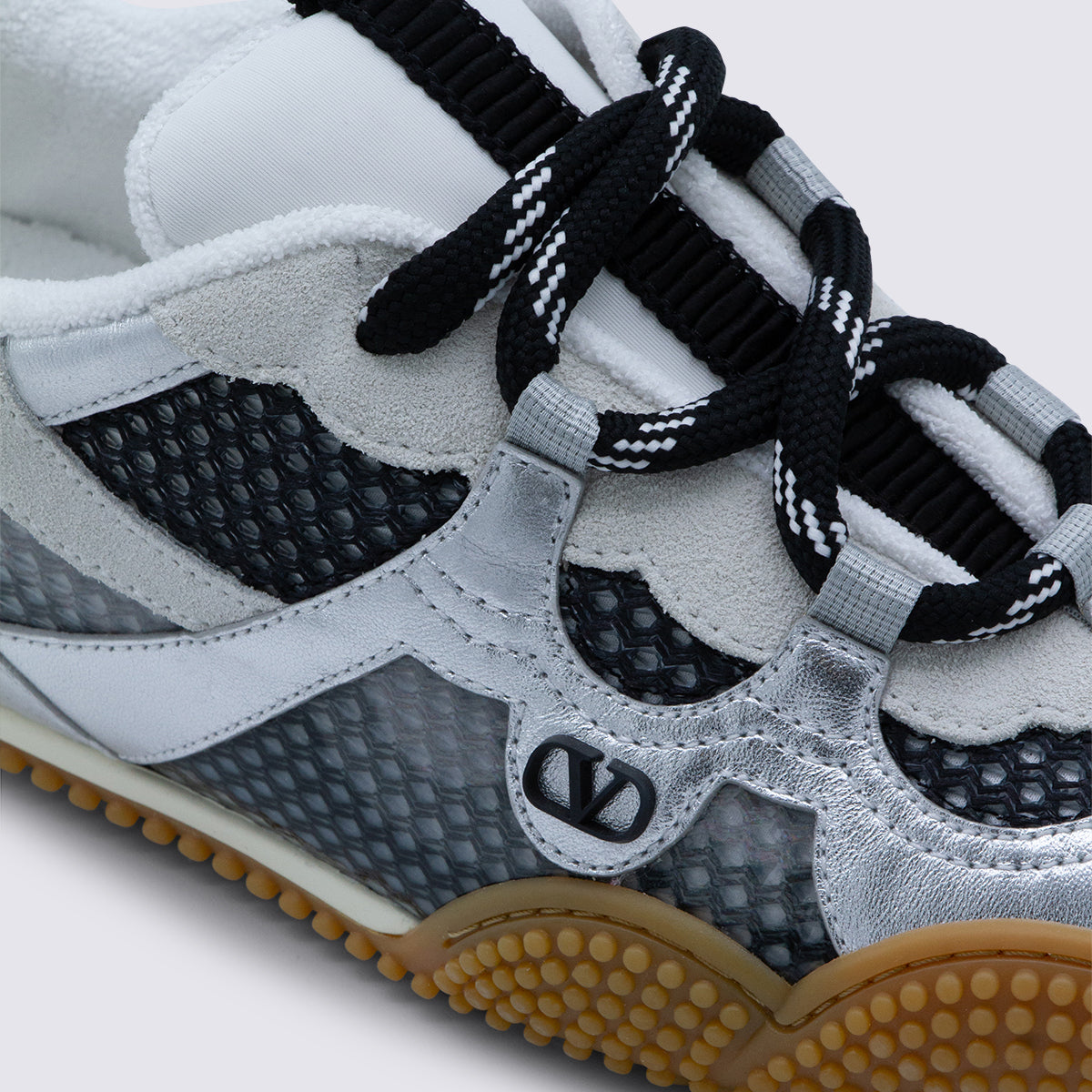 Valentino Garavani Sneakers Silver _cover Le Sole El