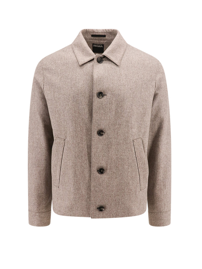 Zegna Clothing Beige Lana
