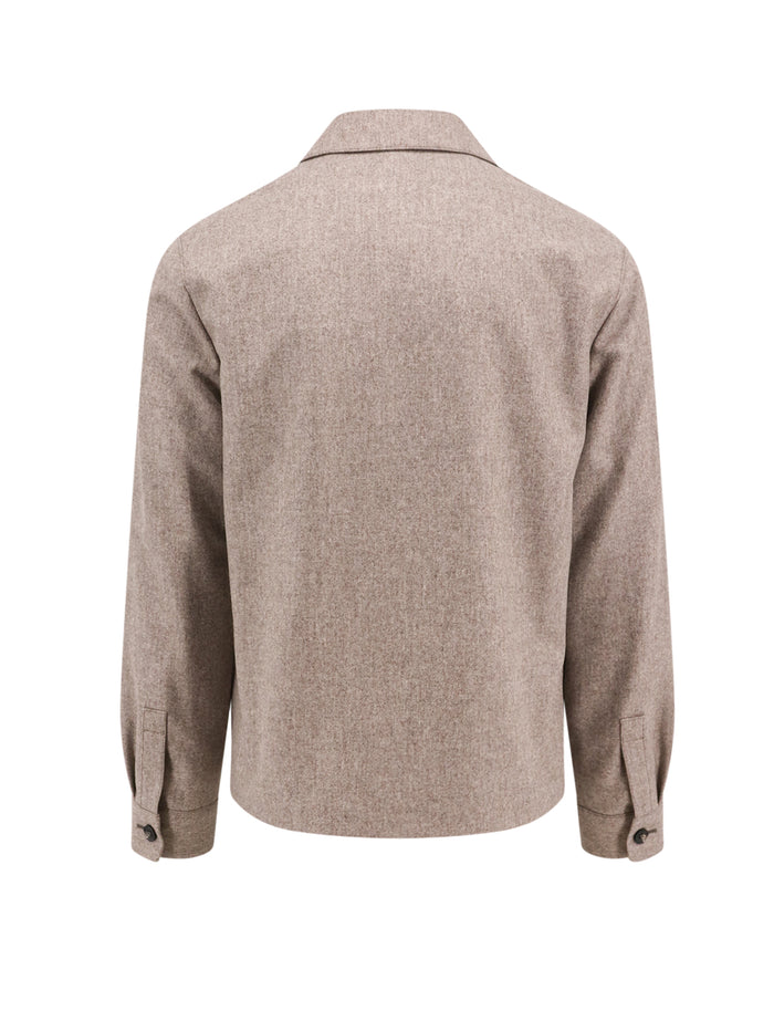 Zegna Clothing Beige Lana