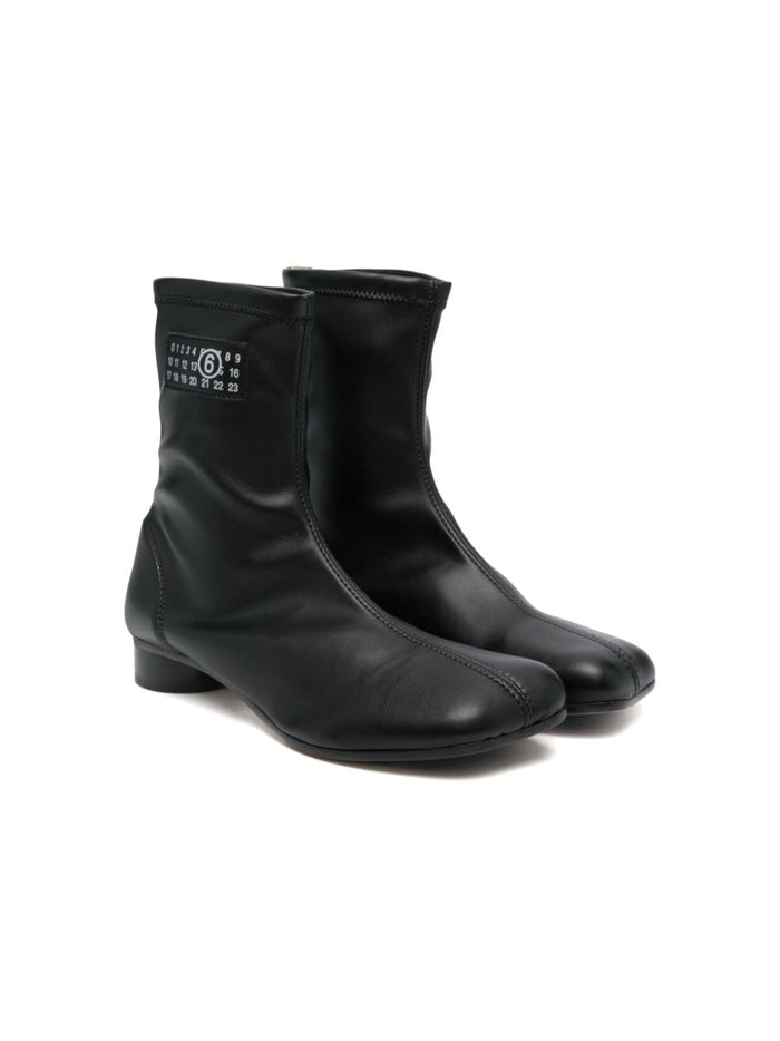MM6 Maison Margiela Boots Black Pelle
